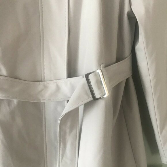 Calvin Klein Women Trench Coat with Belt Beige - Picture 11 of 14